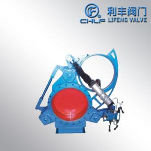 F643X氣動(dòng)扇形盲板閥